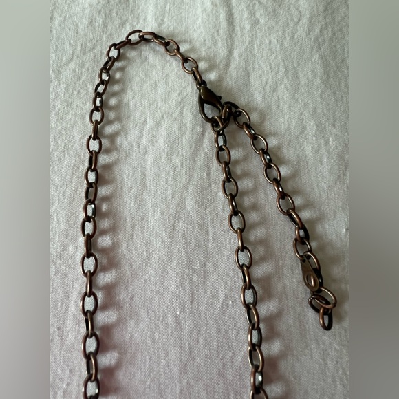 Gorgeous hammered necklace - Picture 3 of 3